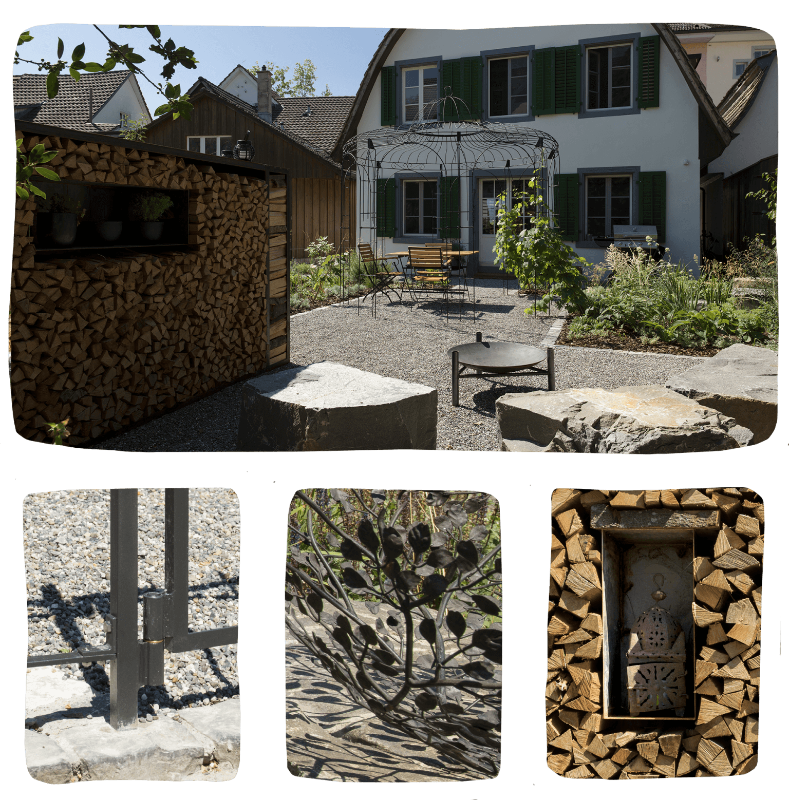 Romantischer Garten in Stäfa